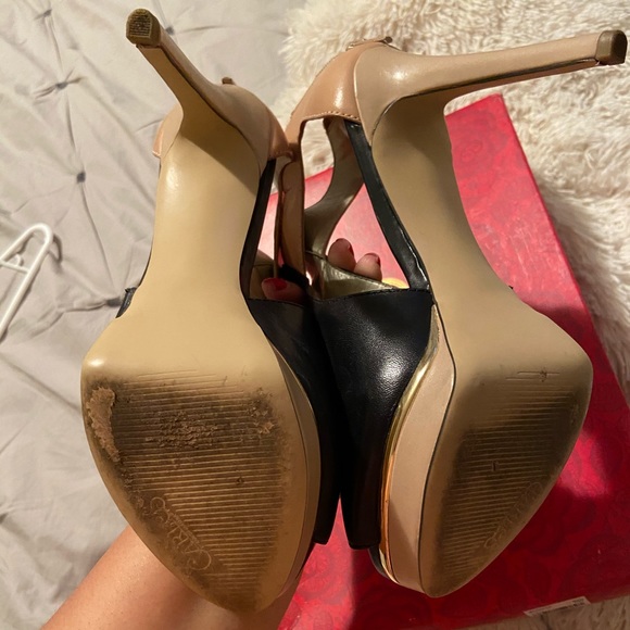 Color Block Heels - Picture 7 of 7